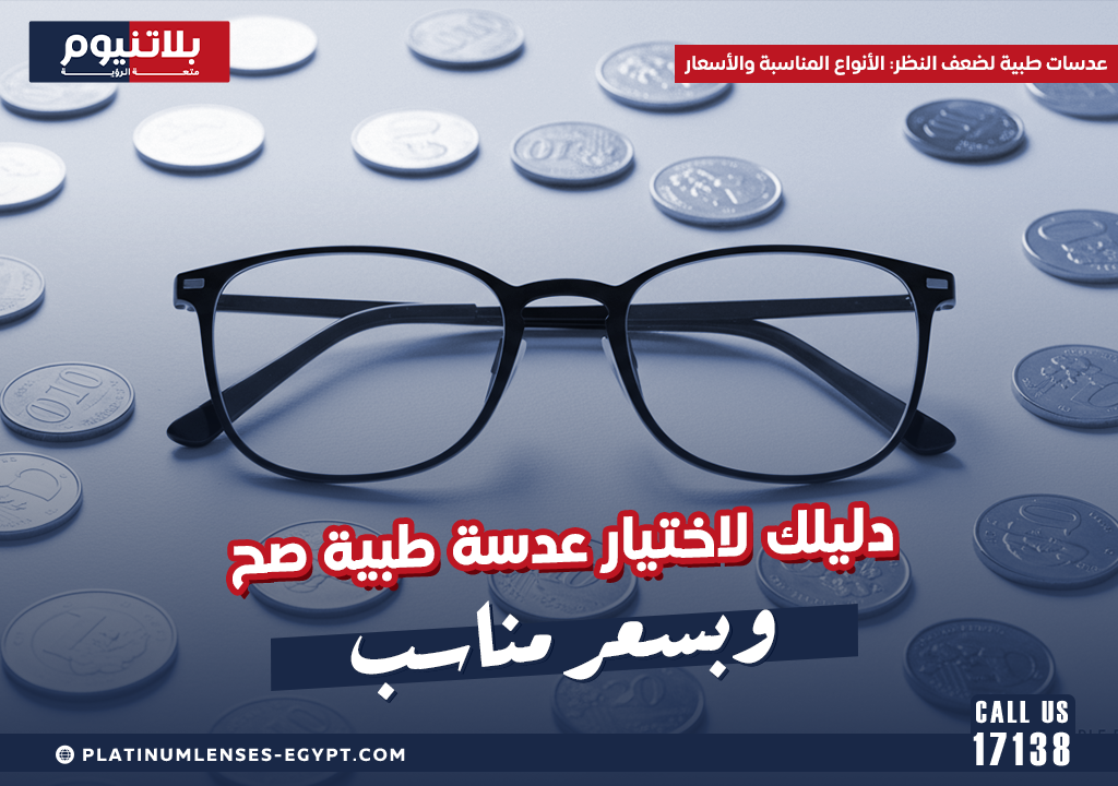عدسات طبية لضعف النظر: الأنواع المناسبة والأسعار