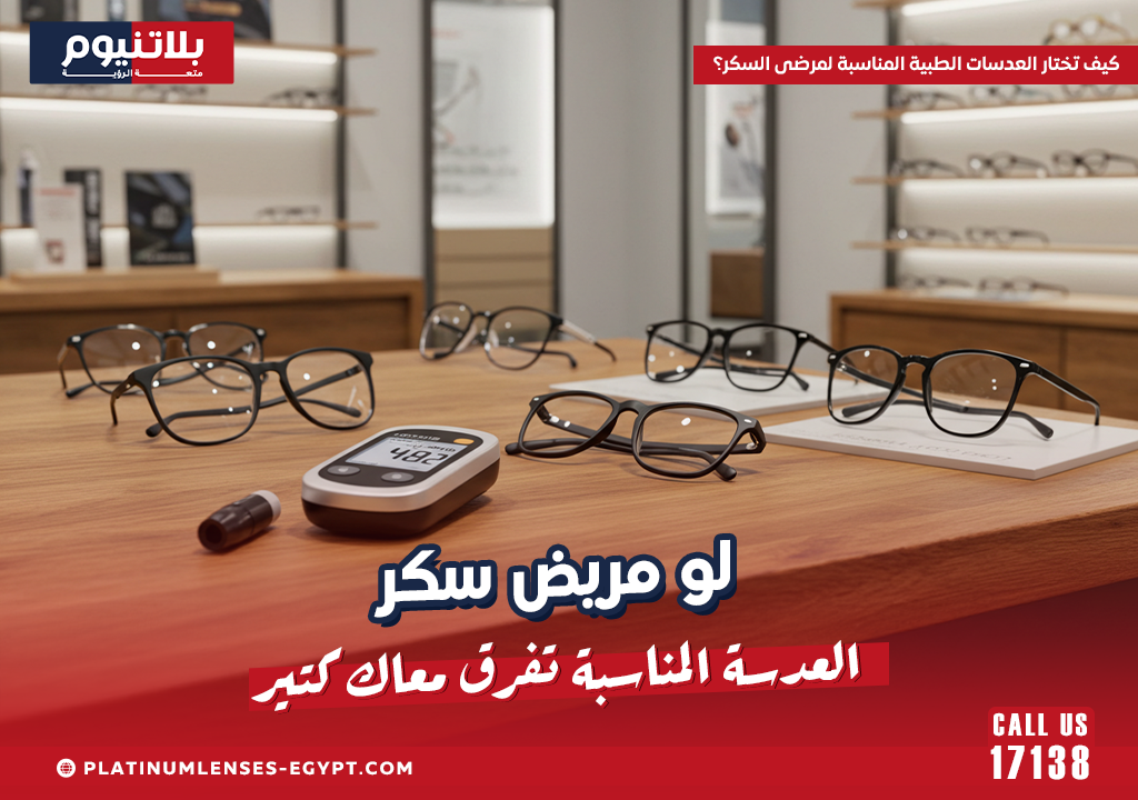كيف تختار العدسات الطبية المناسبة لمرضى السكر؟