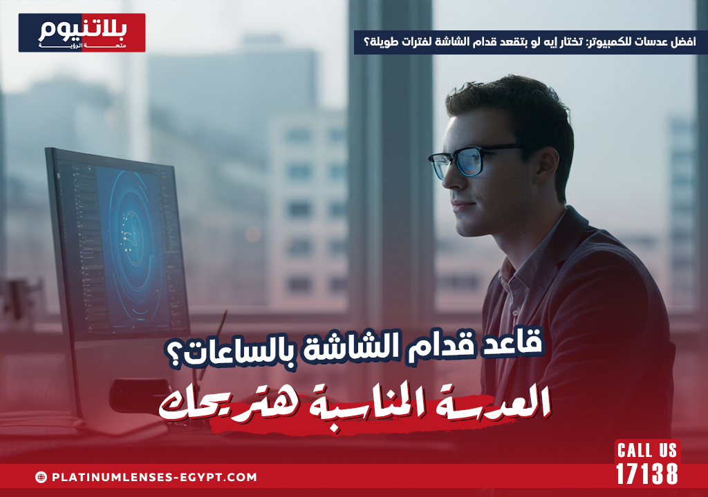 افضل عدسات للكمبيوتر: تختار إيه لو بتقعد قدام الشاشة لفترات طويلة؟