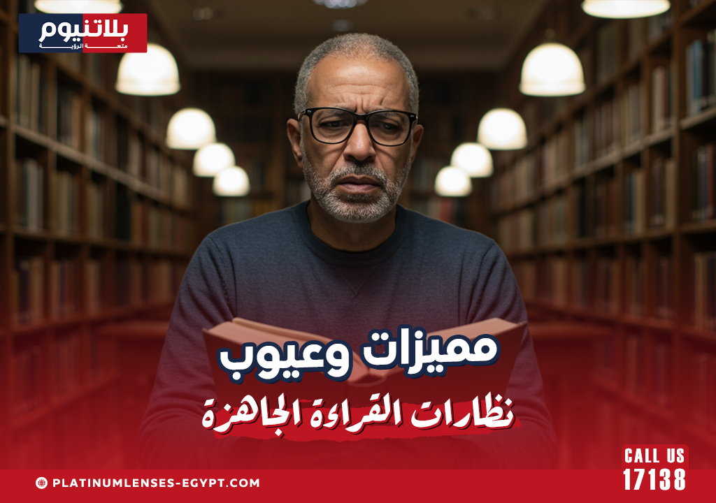 مميزات وعيوب نظارات القراءة الجاهزة