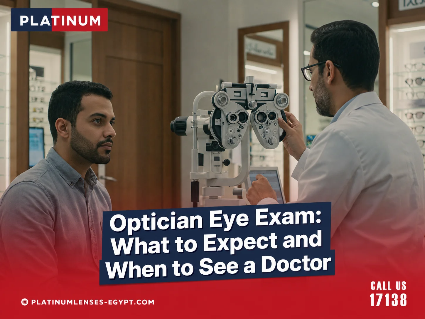 Optician Eye Exam: What to Expect and When to See a Doctor