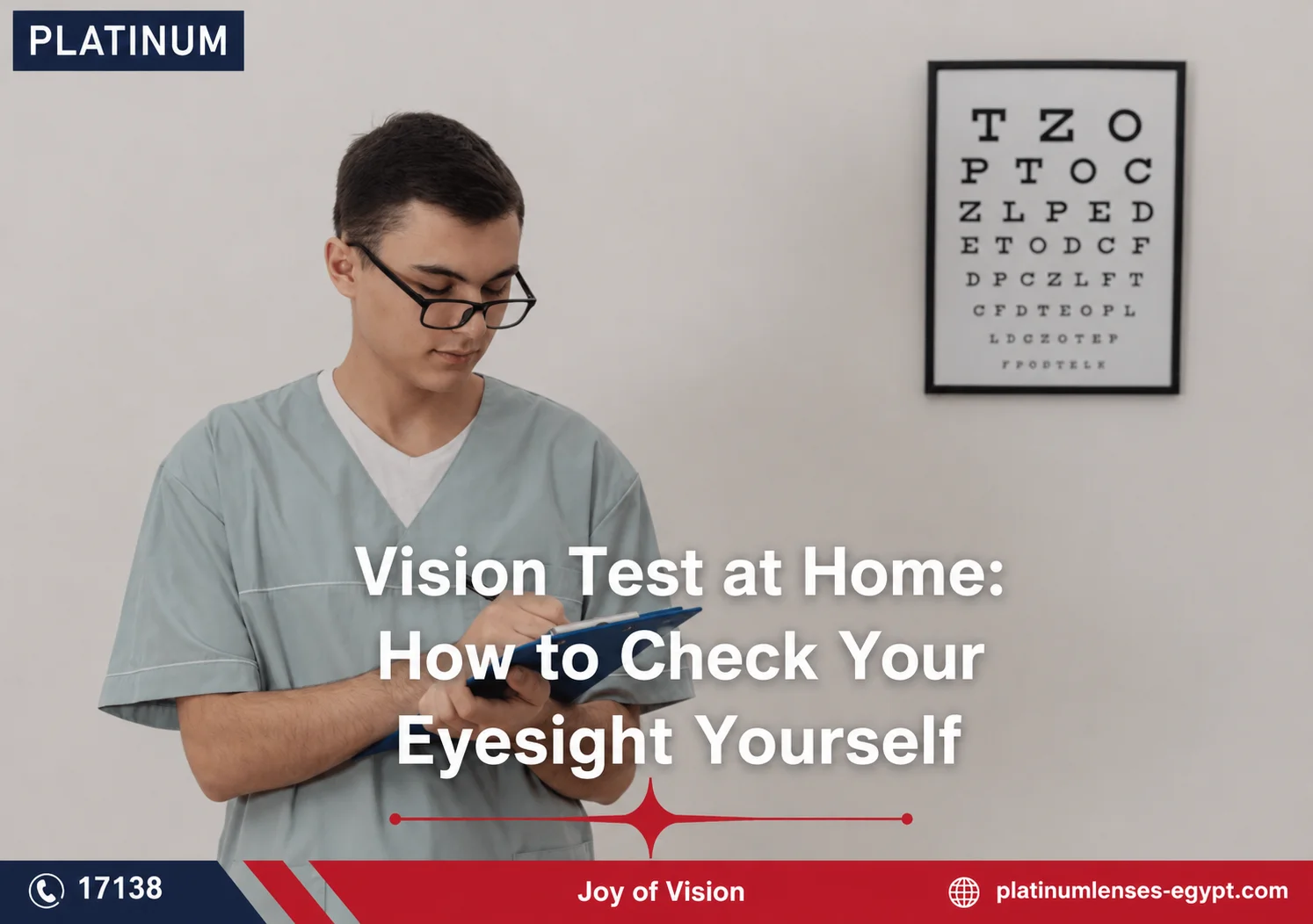Vision Test at Home: How to Check Your Eyesight Yourself
