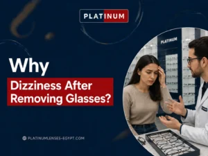 Glasses Removal Dizziness