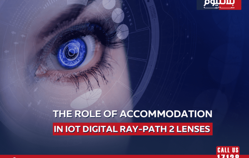 The Role of Accommodation in IOT Digital Ray-Path 2 Lenses