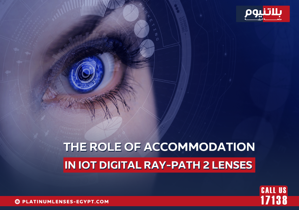 The Role of Accommodation in IOT Digital Ray-Path 2 Lenses