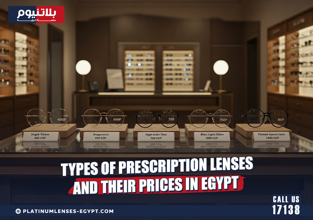 Types of Prescription Lenses and Their Prices in Egypt