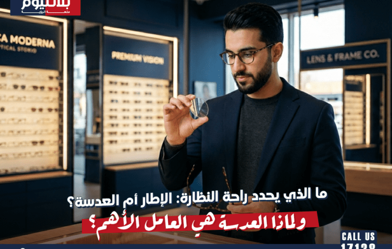 ما الذي يحدد راحة النظارة: الإطار أم العدسة؟ ولماذا العدسة هي العامل الأهم؟