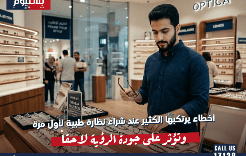 أخطاء يرتكبها الكثير عند شراء نظارة طبية لأول مرة وتؤثر على جودة الرؤية لاحقاً