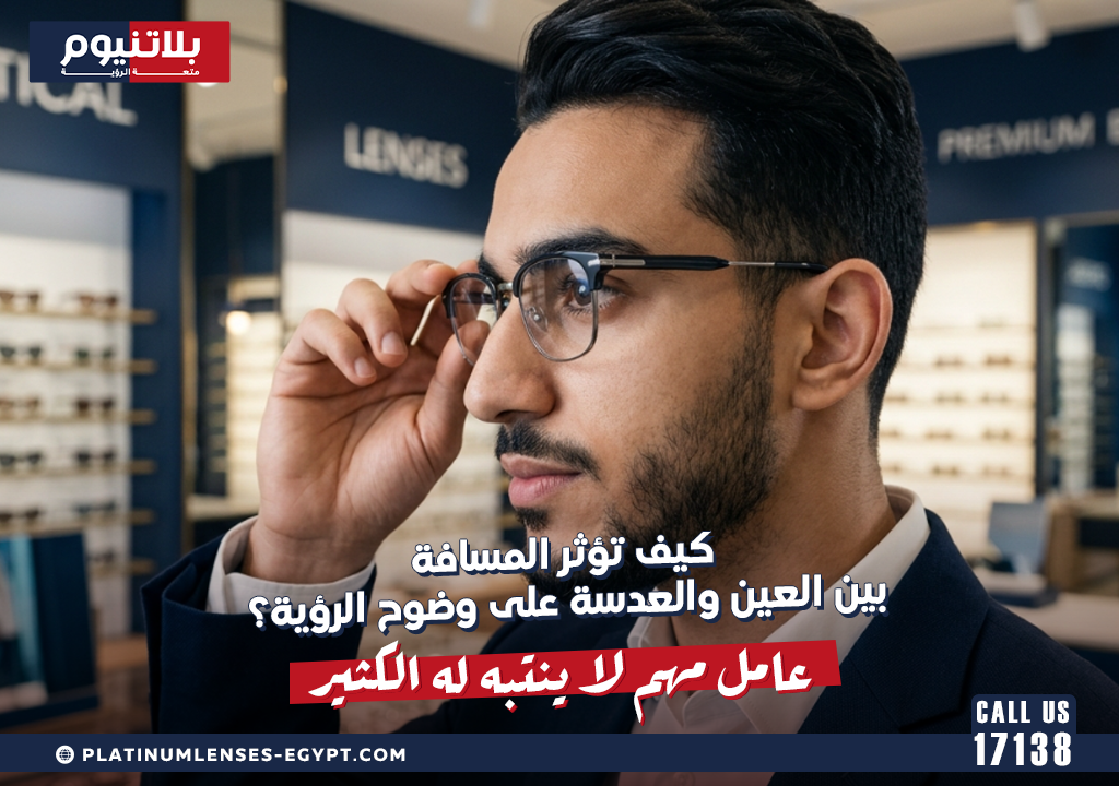 كيف تؤثر المسافة بين العين والعدسة على وضوح الرؤية؟ عامل مهم لا ينتبه له الكثير