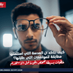 كيف تتأكد أن العدسة التي استلمتها مطابقة للمواصفات التي طلبتها؟ خطوات بسيطة لفحص الجودة قبل الاستخدام