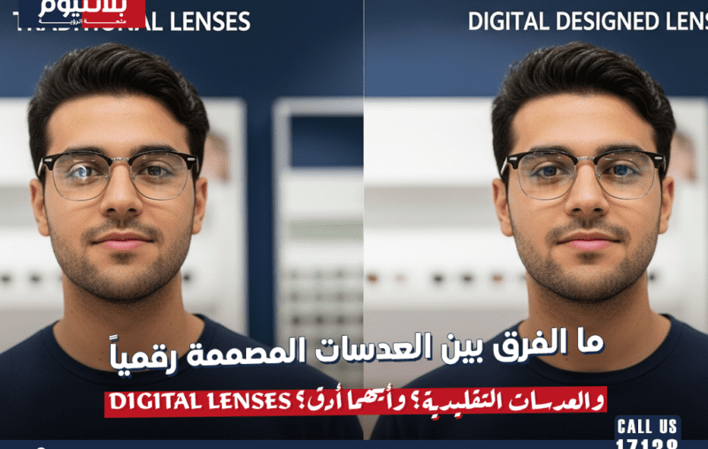 ما الفرق بين العدسات المصممة رقمياً Digital Lenses والعدسات التقليدية؟ وأيهما أدق؟